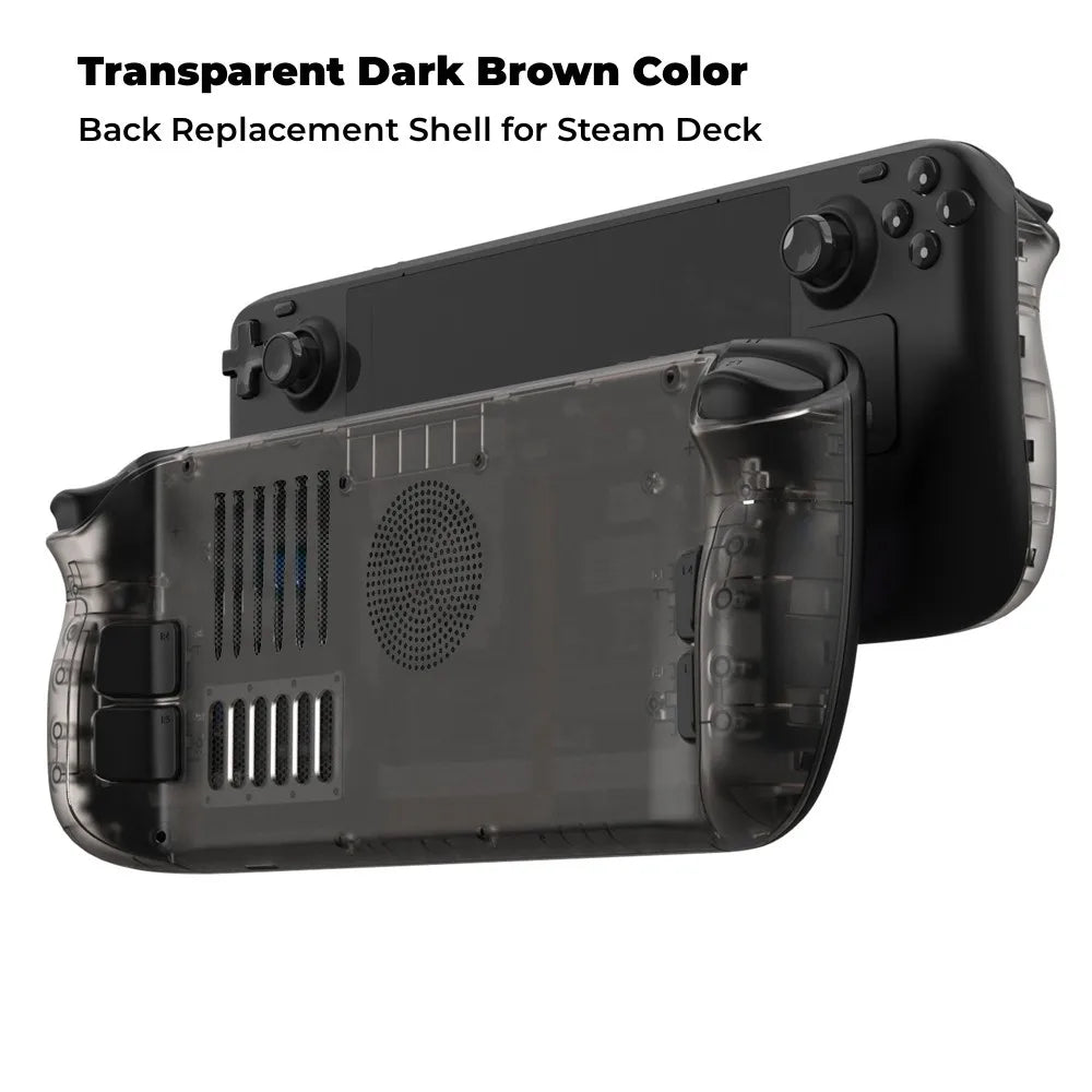 Replacement DIY Back Shell with Cooling Vents Heat-Dissipation Back Housing Case Plates Cover for Steam Deck/Steam Deck OLED