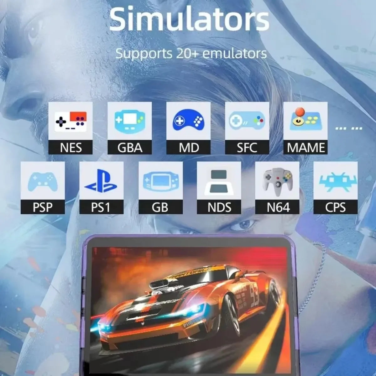 Memory Card For R36S Retro Handheld Video Game Consoles Linux System 3.5 Inch IPS Screen Portable Player 128GB 256GB Games Gifts