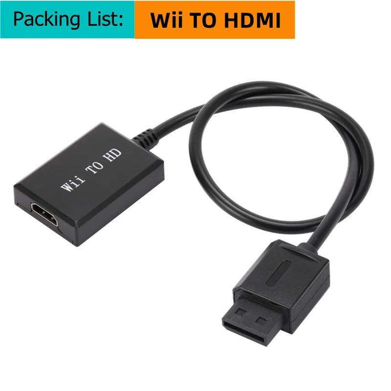 N64 to HDMI Converter Cable for PS2 Wii Xbox 1080P