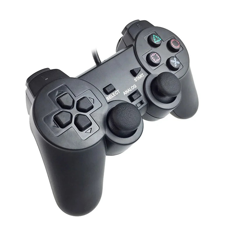 Wired Gamepad for PS2 Controller for  PS2/PS2 Joystick for Playstation 2 Vibration Shock Joypad Wired Controle