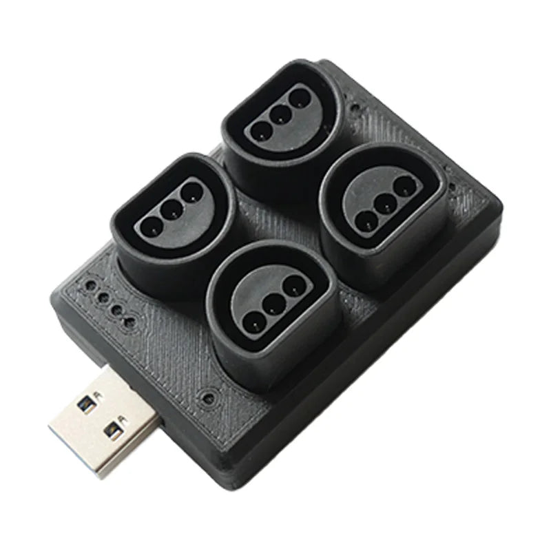 SNAC MisTer N64 Adapter, Compatible With N64 Handle Controllers, Lag-Free Connection, 3D Printed Shell