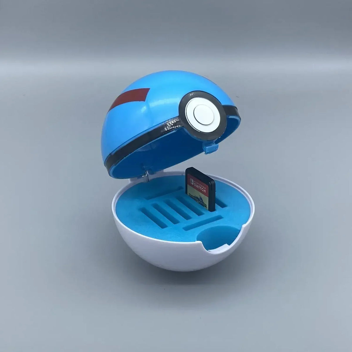 Pokemon Poke Ball Switch OLED Game Card Box Organizer