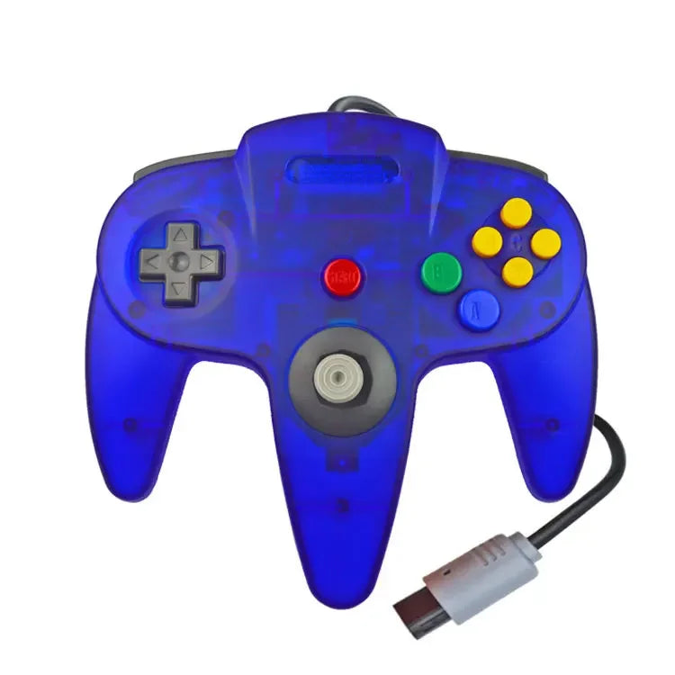 Wired Gamepad for Nintendo N64, Classic Joypad with Long Cable