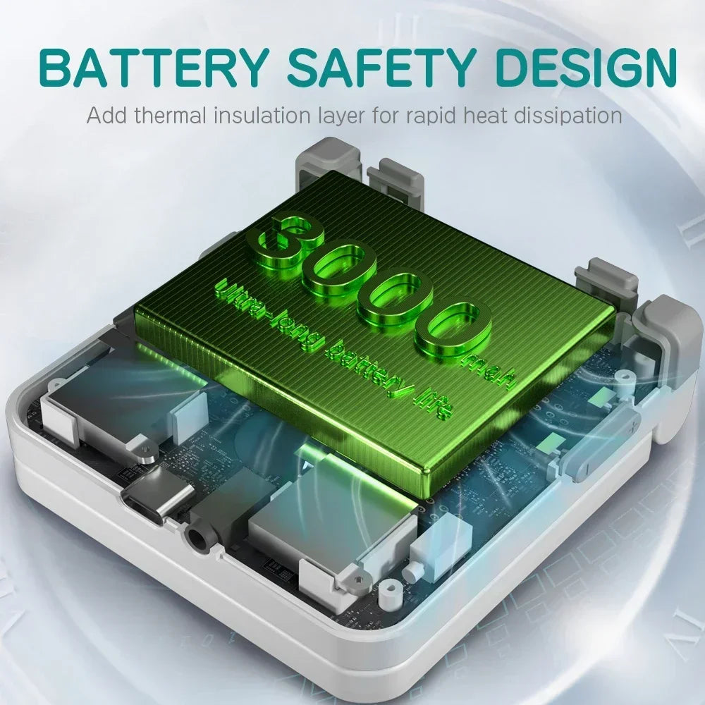Miyoo Flip V2 Handheld Game Console 3.5 Inch IPS Onion OS