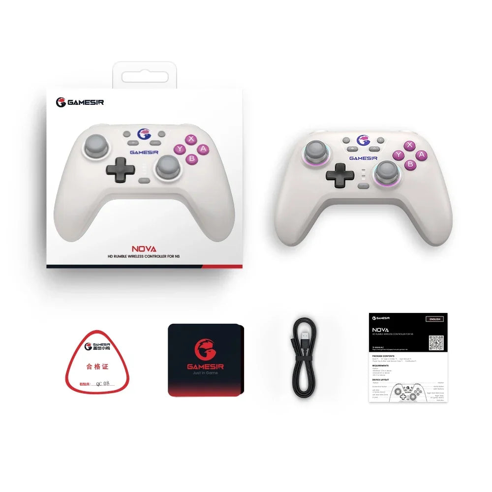 GameSir Nova Wireless Switch Controller, Hall Effect, iPhone