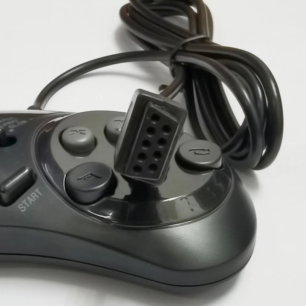 6-Button Wired Gamepad for Sega Genesis / Mega Drive, 16-Bit