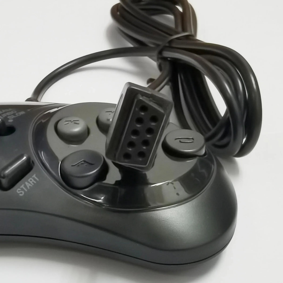 6-Button Wired Gamepad for Sega Genesis / Mega Drive, 16-Bit