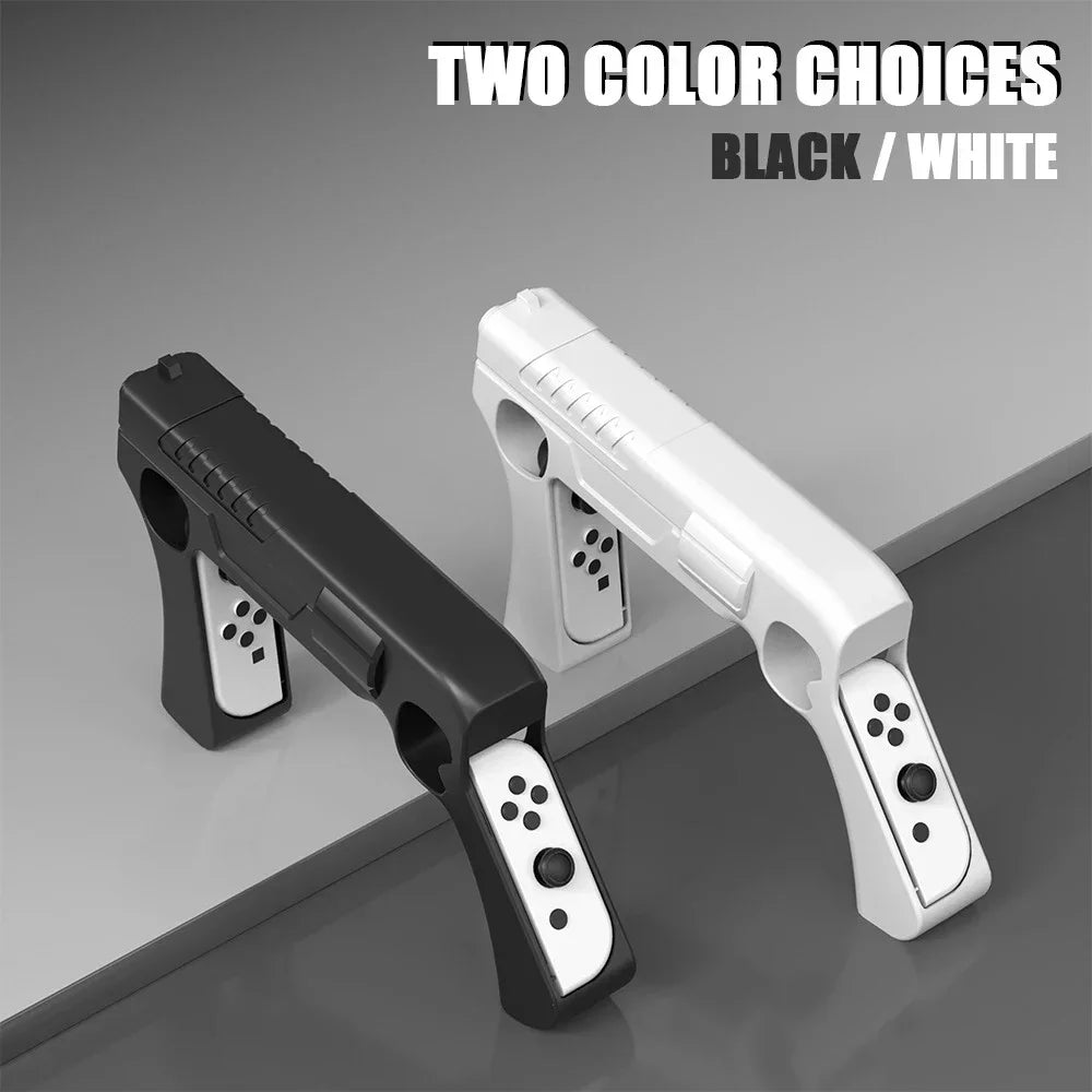For Nintendo Switch / Switch OLED Hunting Games Grip Holder For Splatoon 3 Shooting Games Gun Controller