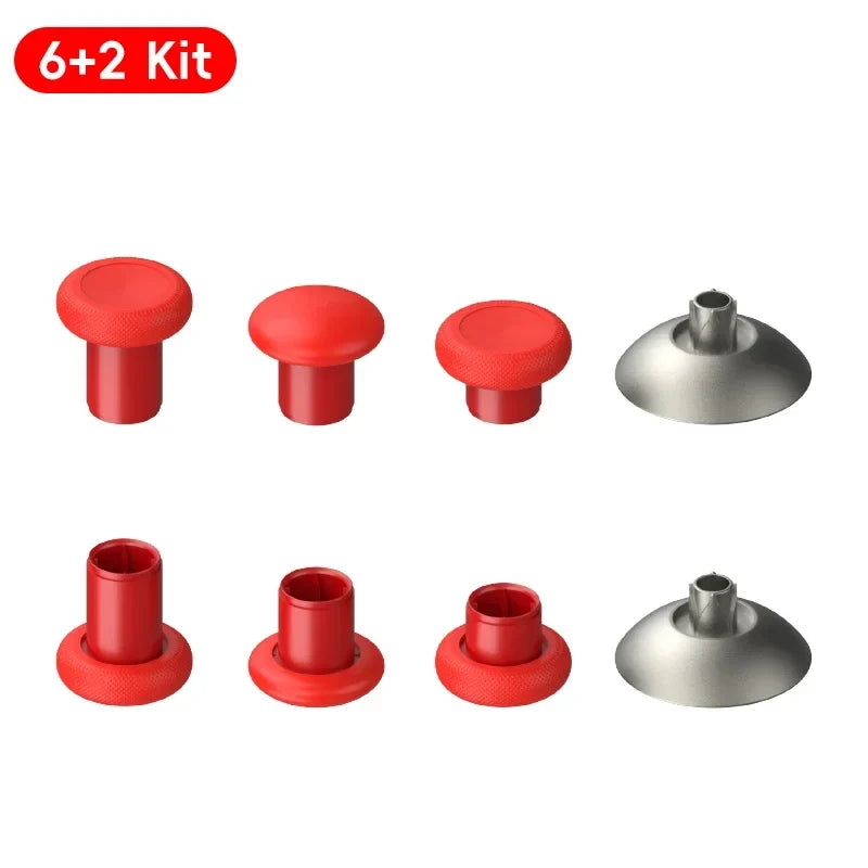 DATA FROG 8 Pack Metal Magnetic Thumbsticks for Xbox One Elite Series X S Controller Hall Effect Sensor Joystick Caps Accessorie