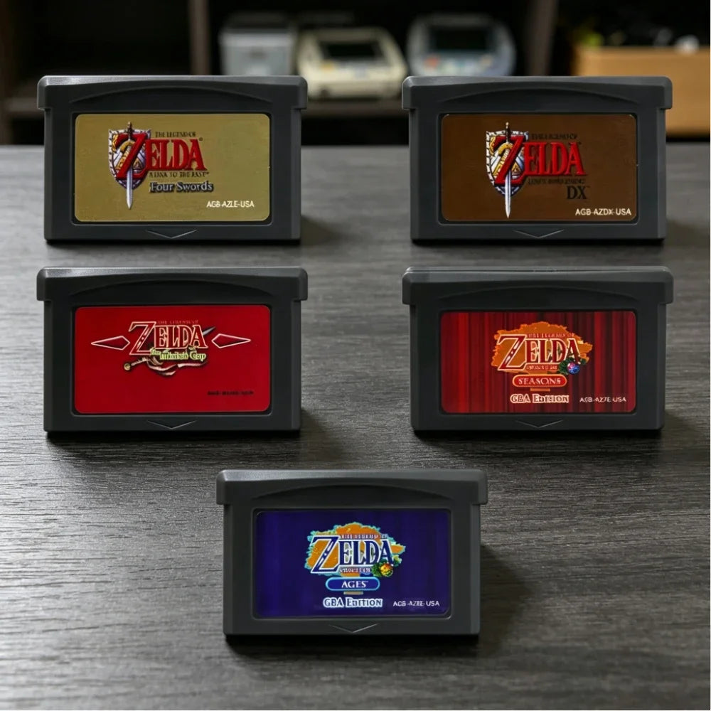 40+ Styles GBA Game Cartridge Cards USA English Version for Game Boy Advance GBA SP DS Lite Vintage Game Collection Gift