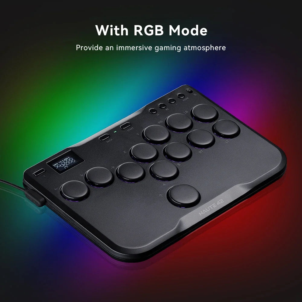 Haute42 P12 Mini Stickless Hitbox Controller for PC/PS4/PS5