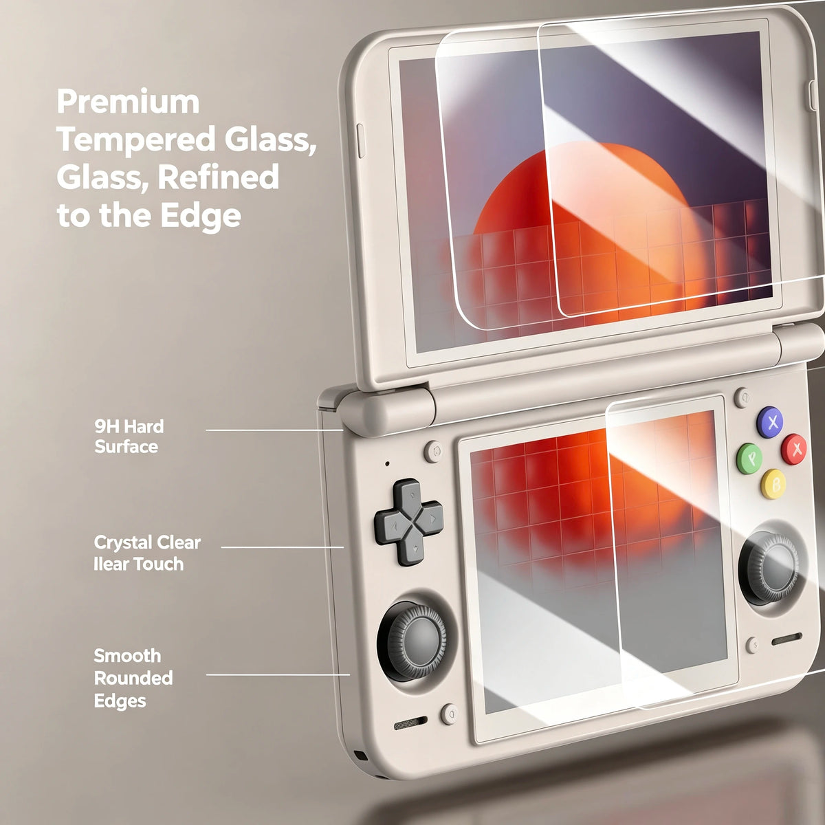 Tempered Glass Screen Protector and Storage Bag Options