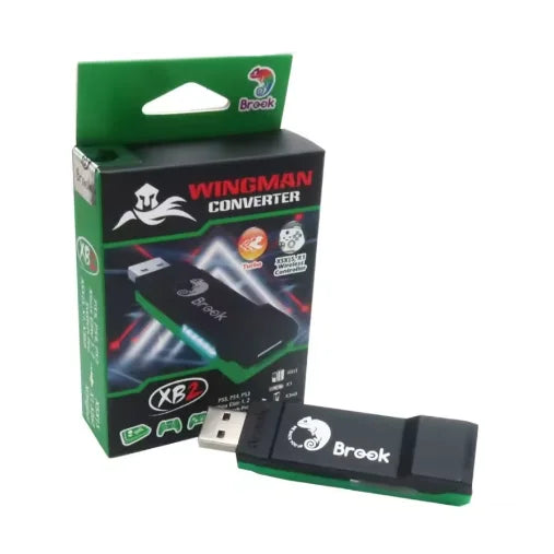 Brook Wingman XB3 Game Converter For PS5/PS4 Console Wired Arcade Fight Stick Hitbox Controller Adapter For PC Street Fighter 6