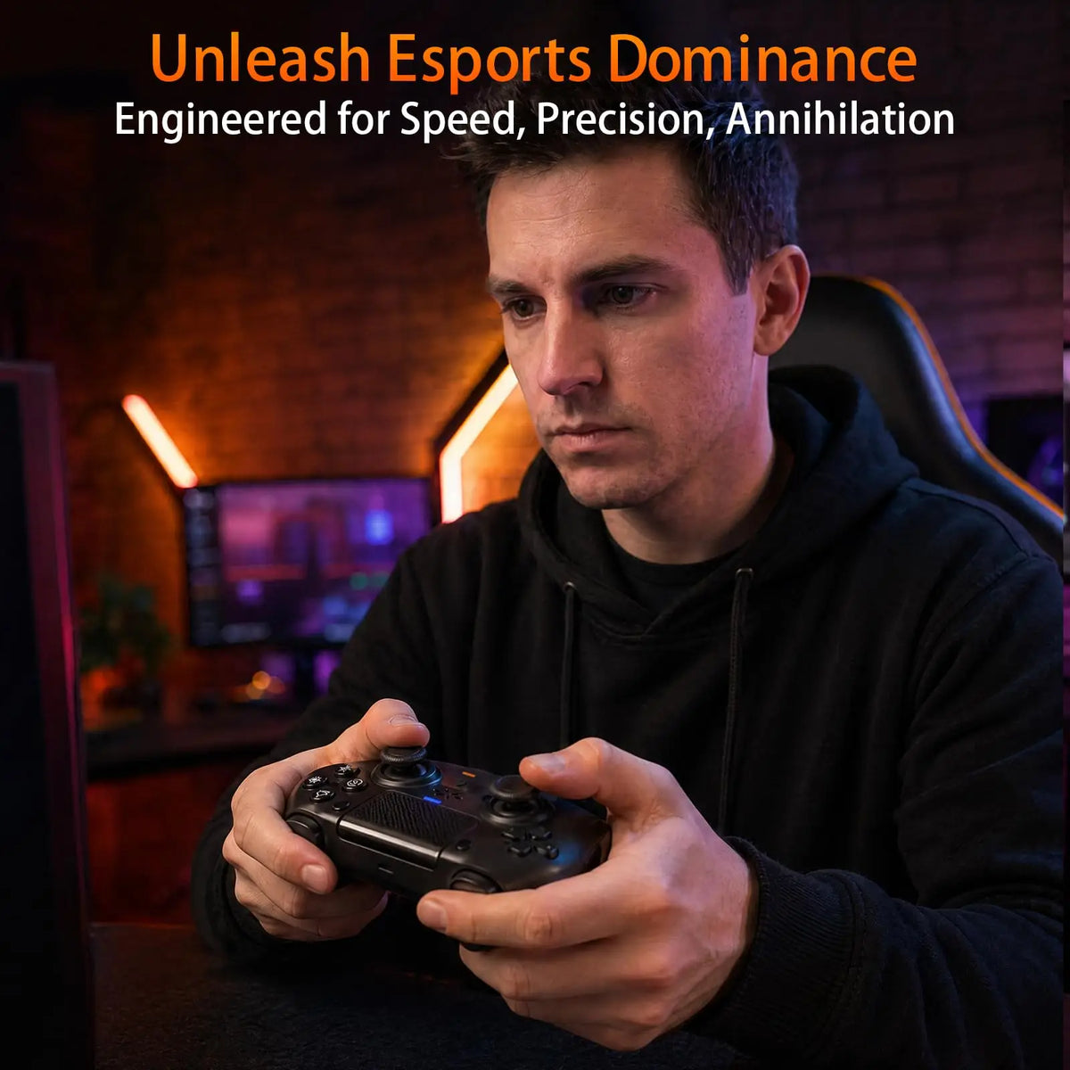 GAMROMBO RH-5189 Wireless Controller for PS5 and PC
