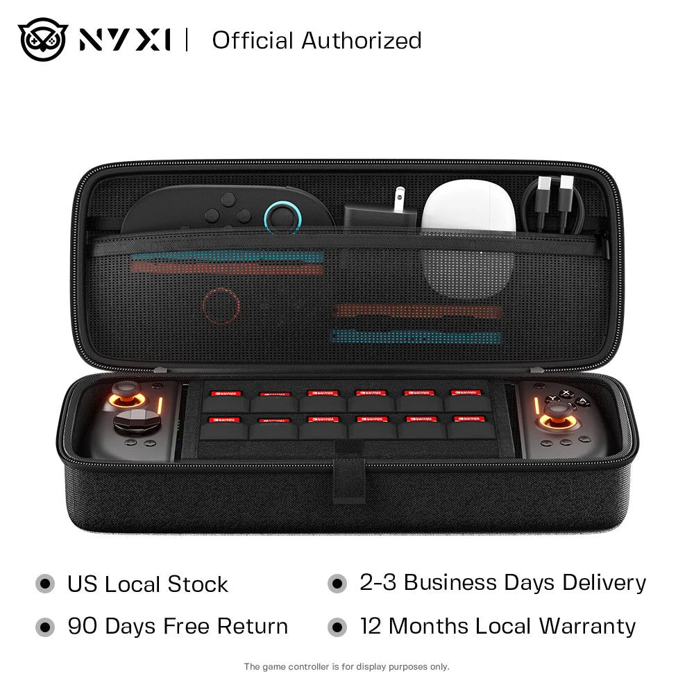 NYXI Odyssey Case for Switch OLED and Switch 2 Console