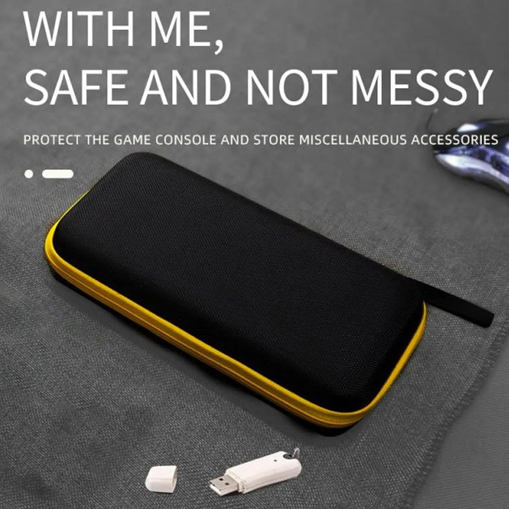 POWKIDDY X55 Hard EVA Carrying Case, Retro Console Bag