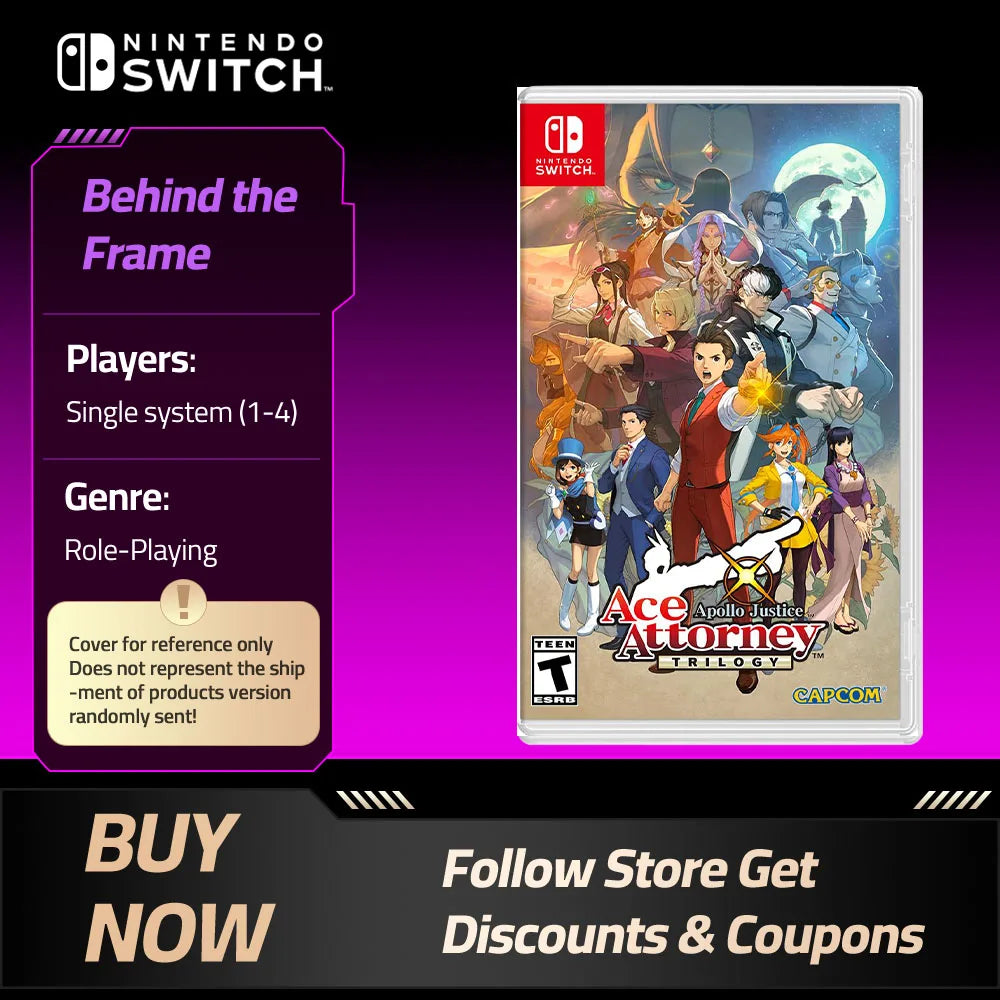 Apollo Justice: Ace Attorney Trilogy for Nintendo Switch
