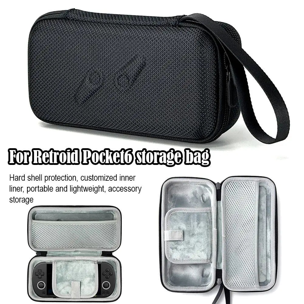 Carry Case for Retroid Pocket 6 with Mesh Accessory Pocket
