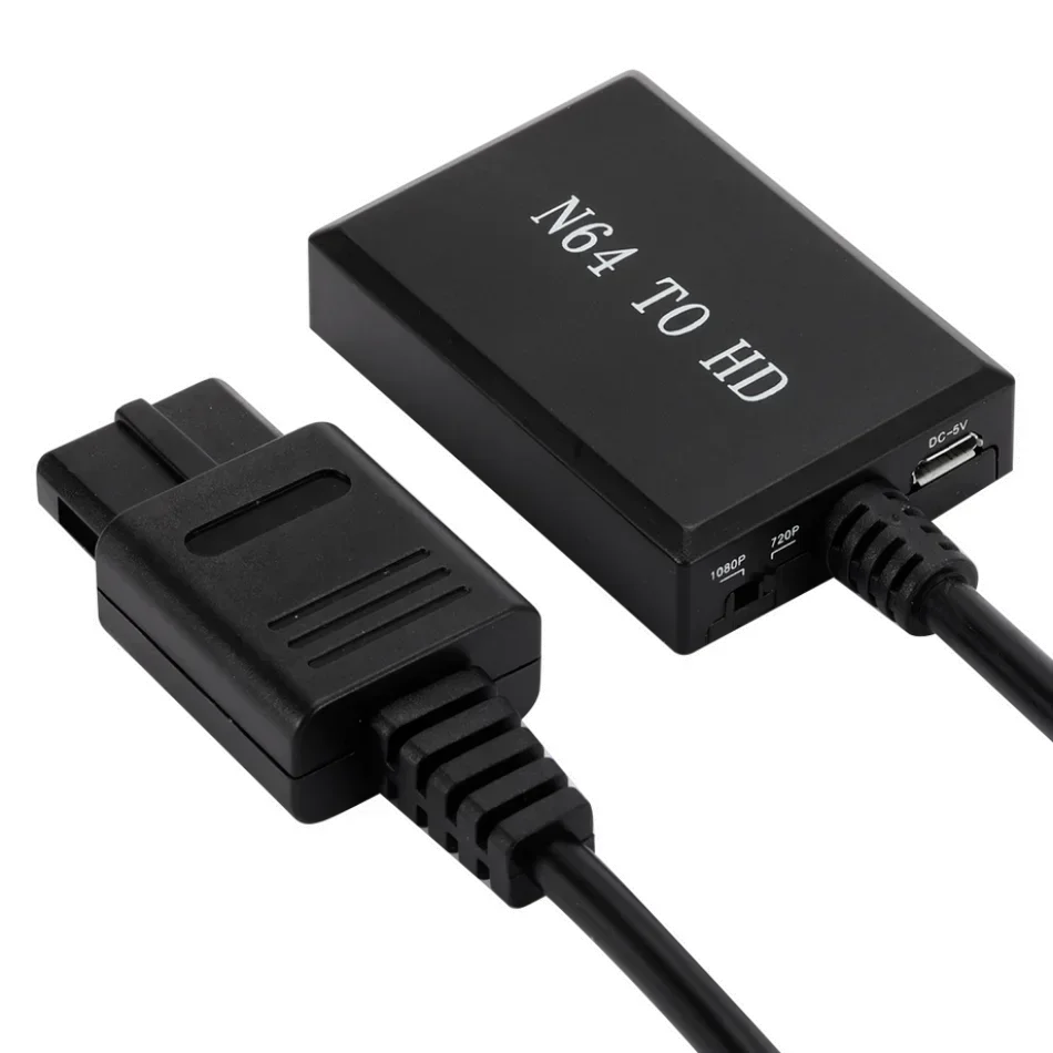 N64 SNES GameCube to HDMI Adapter with 1080P Output