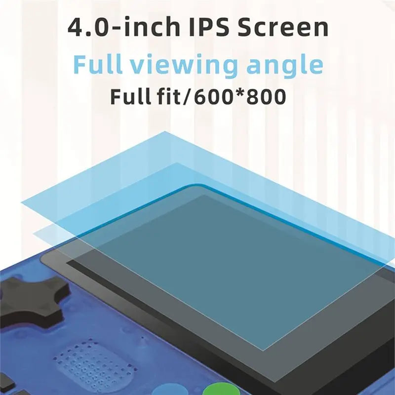 R39S Retro Handheld Game Console 4-Inch IPS Screen Linux 64GB