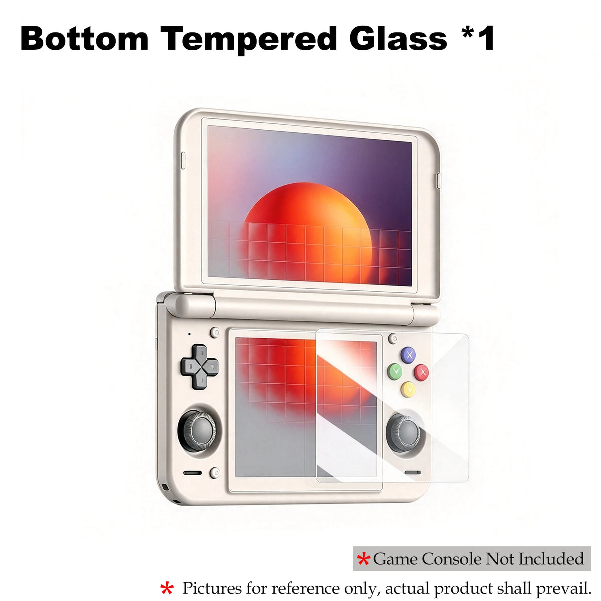 Tempered Glass Screen Protector and Storage Bag Options