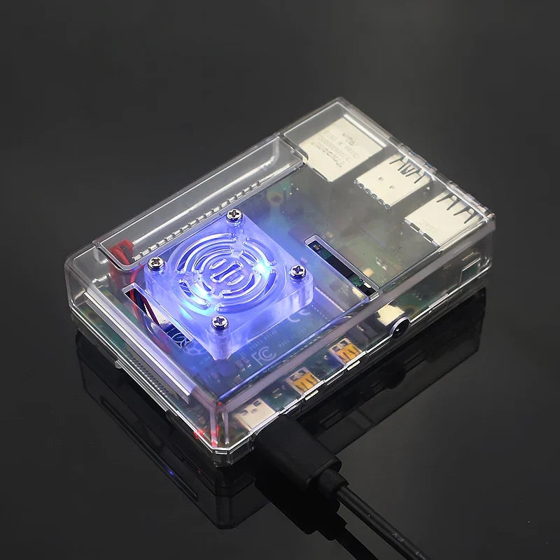 Raspberry Pi 4 Cooling Fan 30 x 30 mm Cooler Fan for Acrylic ABS Case for Raspbery Pi for Orange Pi for Retroflag Case