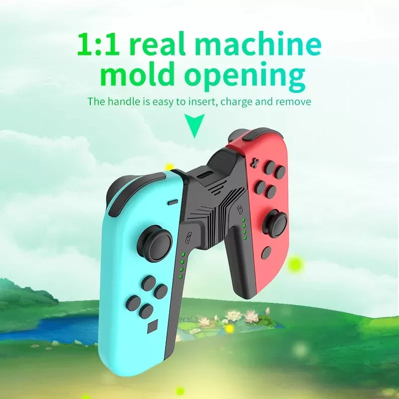 Nintendo Switch Joy-Con Charging Grip with LED Indicator