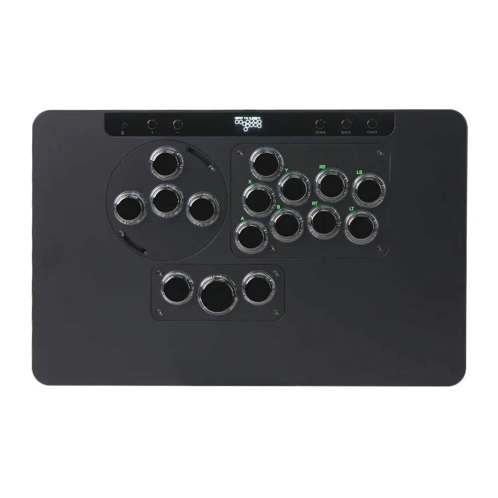 Haute42-COSMOX X Series Leverless Controller Replaceable Module Joystick Keyboard Arcade For PC/ Ps4 / Ps5 Switch Steam Hitbox