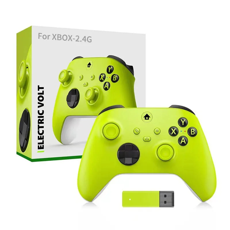2.4G Wireless Game Controller For Xbox one Series X/S Console Joysticks With 2.4G Adapter Receiver For Windows PC Gamepad