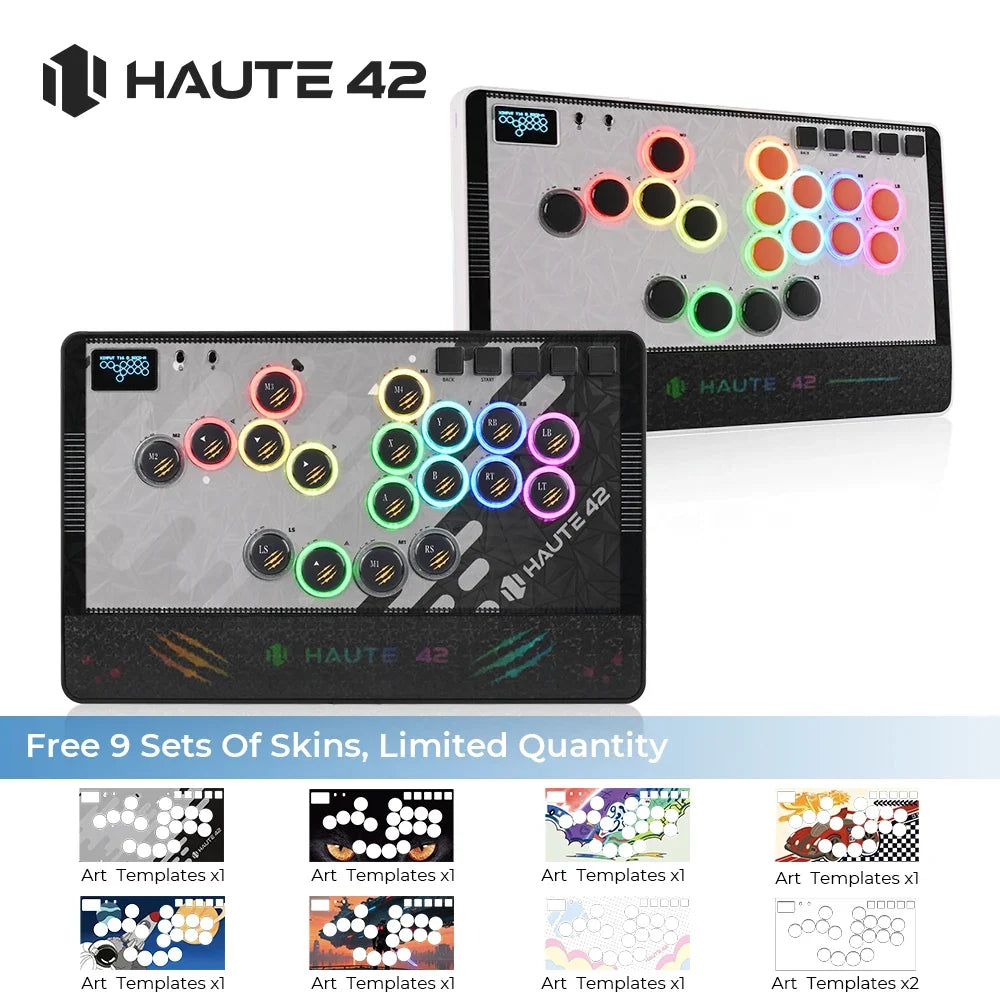 Haute42 C-AT Magnetic Leverless Hitbox Controller for PC/PS4/PS5