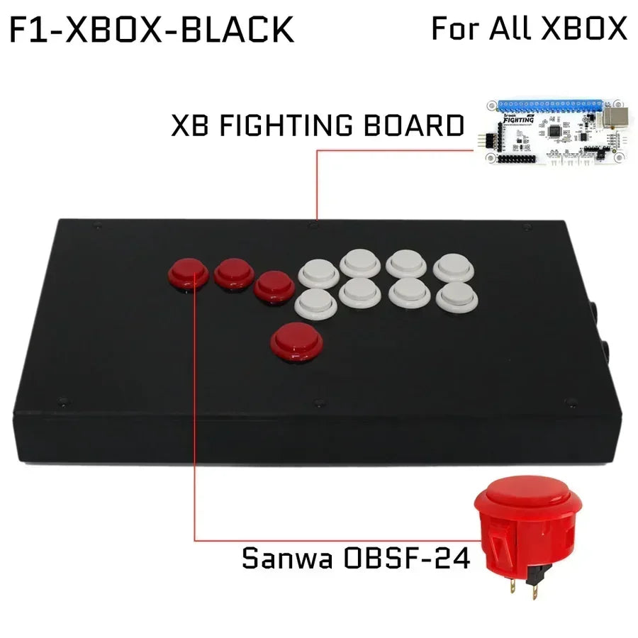 FightBox Fighting Board UP5 Hitbox Fight Stick for PS5/PS4/PC