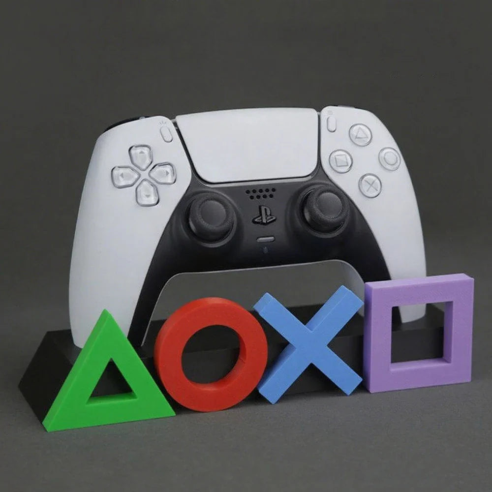 PS5 Controller Stand with Button Symbols, Desktop Holder
