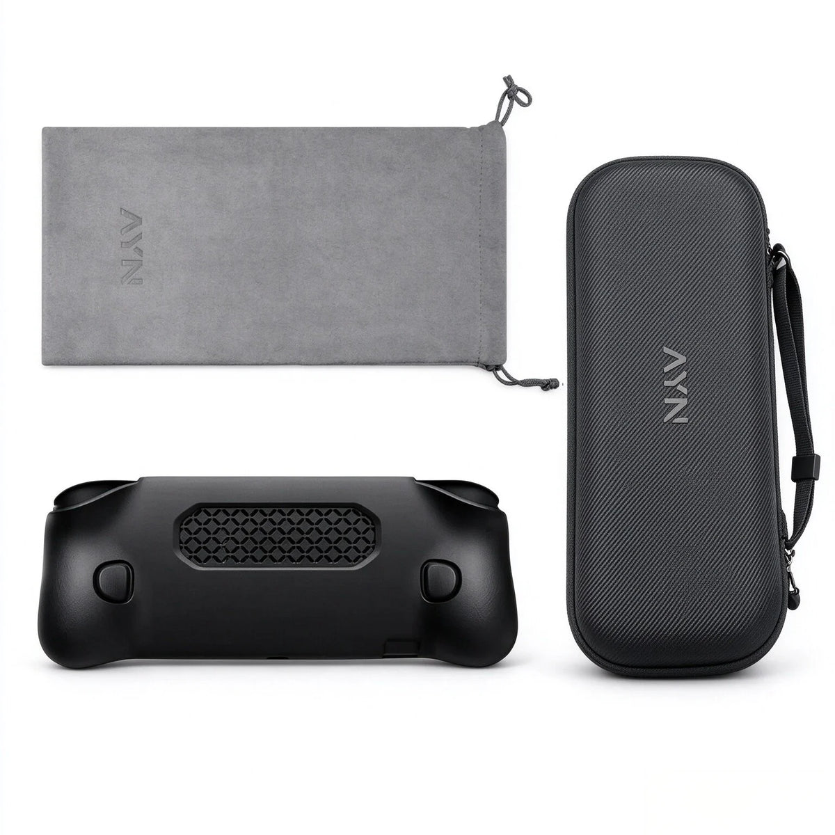 AYN Odin 2 Portal Accessories Bundle, TPU Ergonomic Grip, Soft  Pouch & Hard Shell Carrying Case for Handheld Game Console