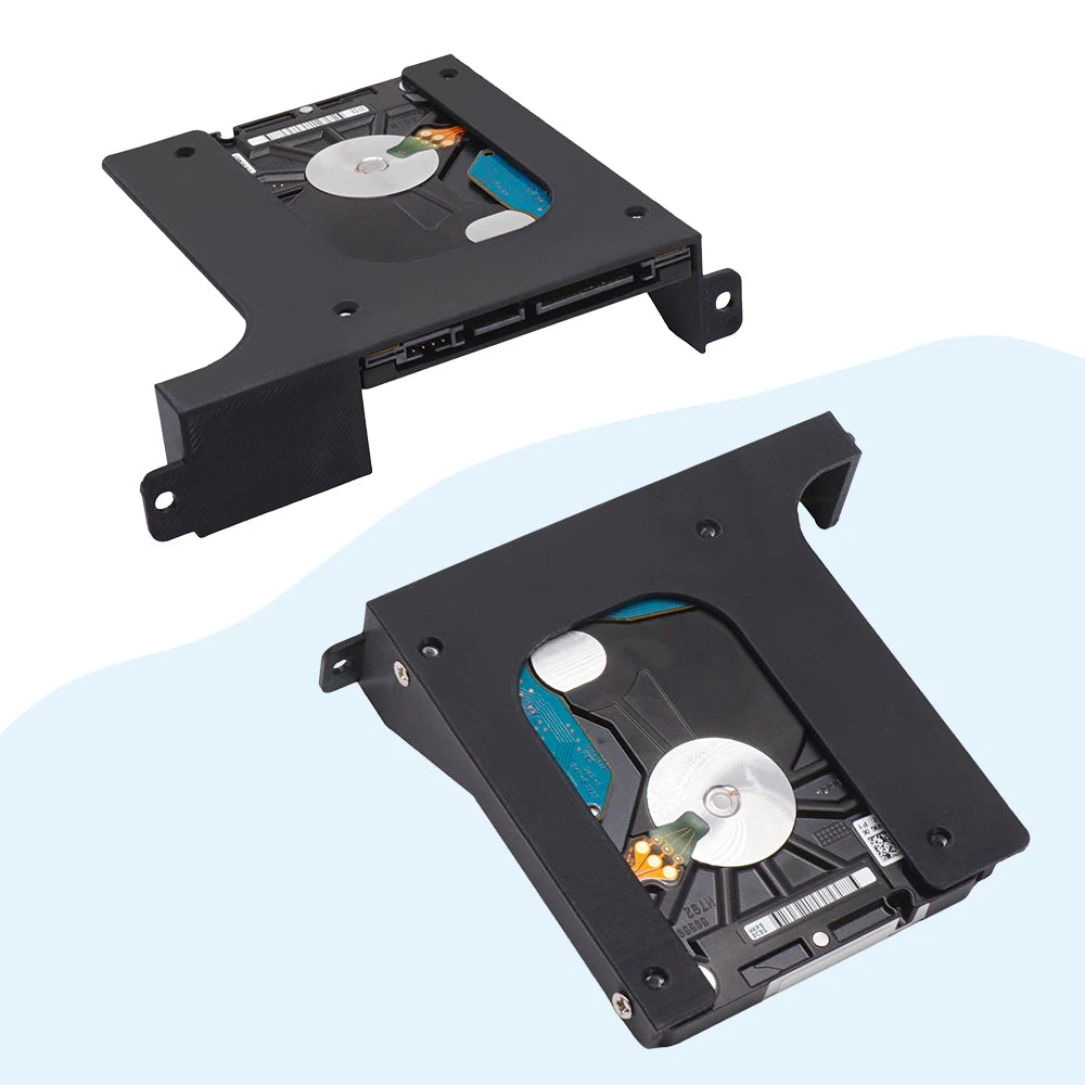 2.5'' Hard Drive Bracket For PS2 SATA  Network Adapter 3D Printed Stand Holder HDD Bracket SSD Stand For PS2 Fat Game Console