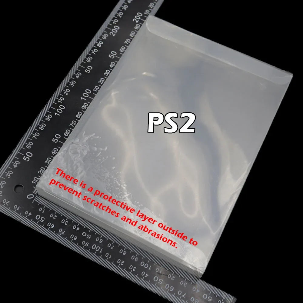 1‑10PCS Clear PET Game Protector Box For PS1 PS2 PS3 PS4 PS5,Display Storage Case For PS1 US JP EU CD Game Cartridge Transparent