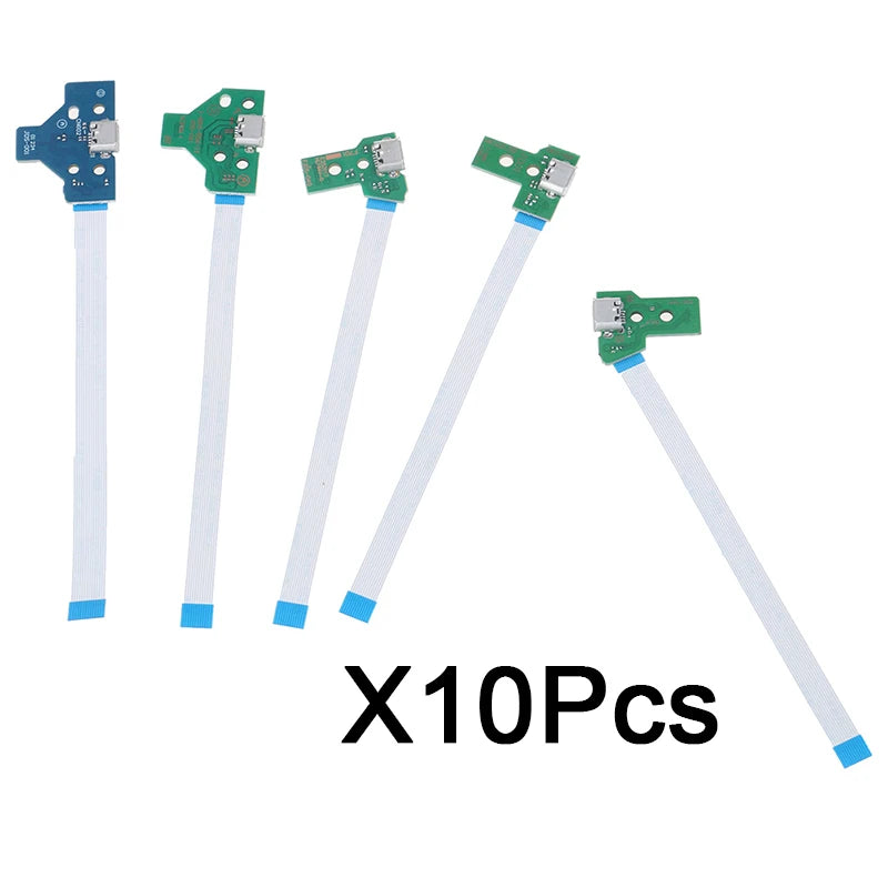 10Pcs USB Charging Port Board for PS4 Controller JDS-011 055