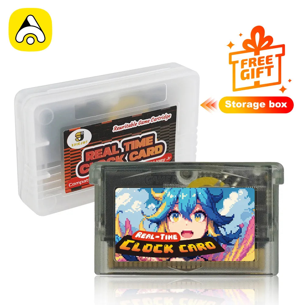 Rewritable 32MB 1Mbit Flash GBA RTC Cart For GBA SP/GB Micro/Game Boy Player/GB Pocket