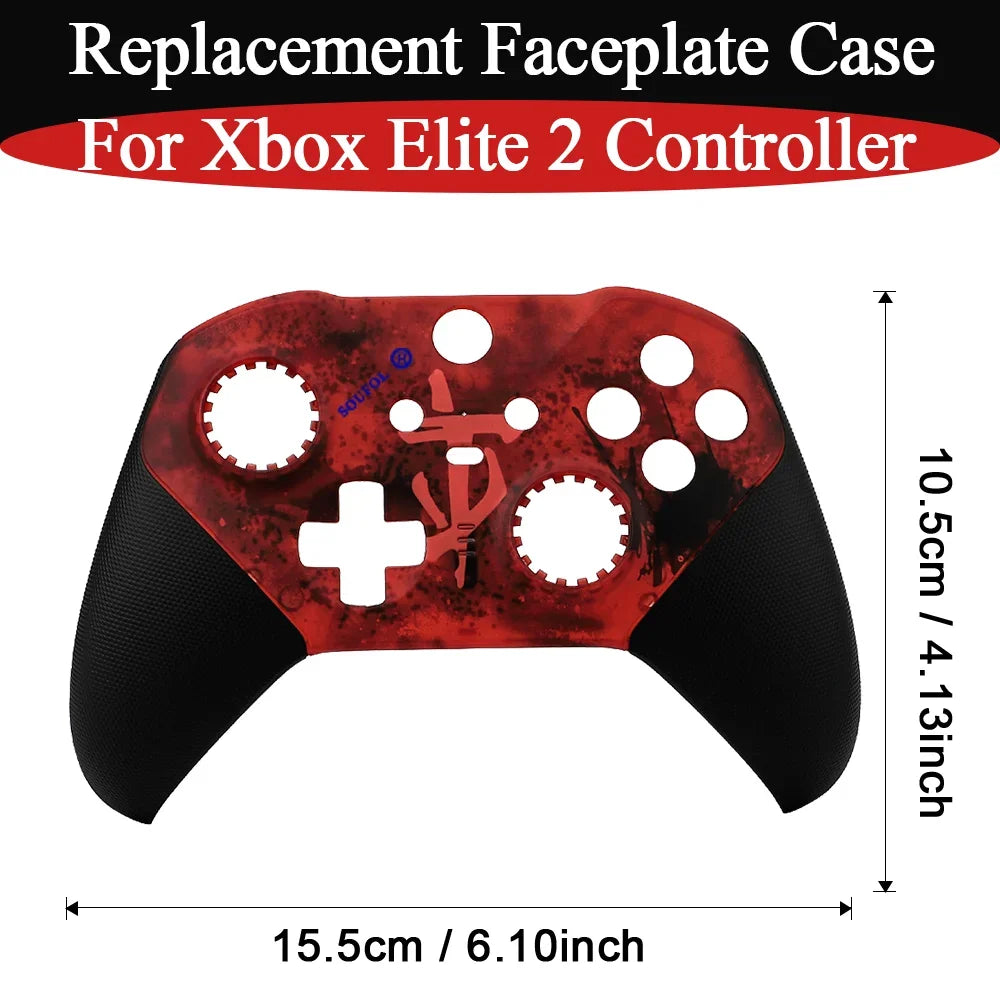 Xbox Elite 2 Controller Replacement Faceplate Shell, 5 Colors