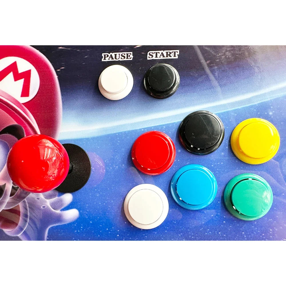12pcs Copy Sanwa Buttons 30mm 24mm Arcade Push Button Switch Baolian Circle Buttons Micro Switch For Arcade DIY Kit