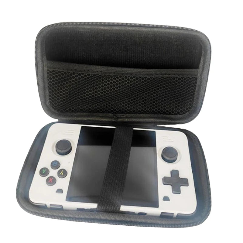 Game Console Case Bag for R36S/R35S/RGB30/RGB20SX/Miyoo Mini Plus/RG35XX H Portable Storage Handheld Bag Shockproof Case+Rocker