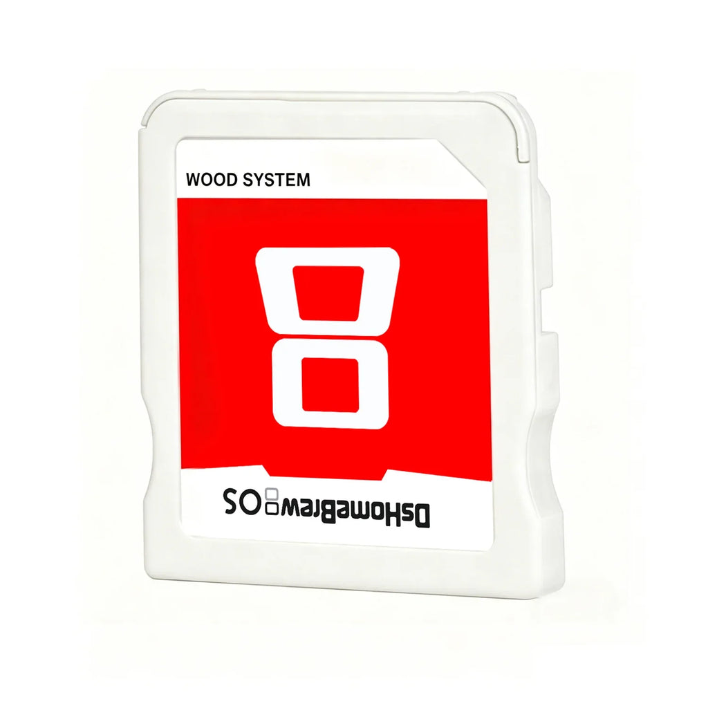 DGETG Wood OS Card for 3DS LL, 3DS XL, NDS, NDSL, SDHC
