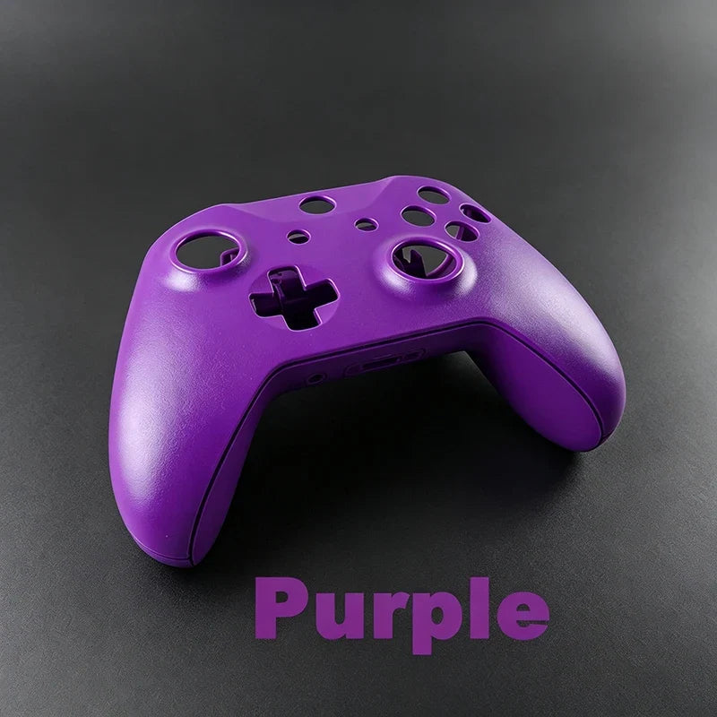 1PC For Xbox One S Slim Controller Front Back Cover Matte Replacement Shell Housing Multiple Colors Game Handle Repair Accessory