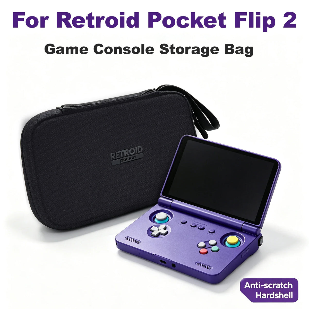 Hard EVA Case for Retroid Pocket Flip 2 Shockproof Carrying Bag