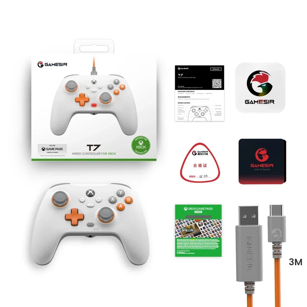 GameSir T7 Wired Xbox Controller with Hall Effect Triggers