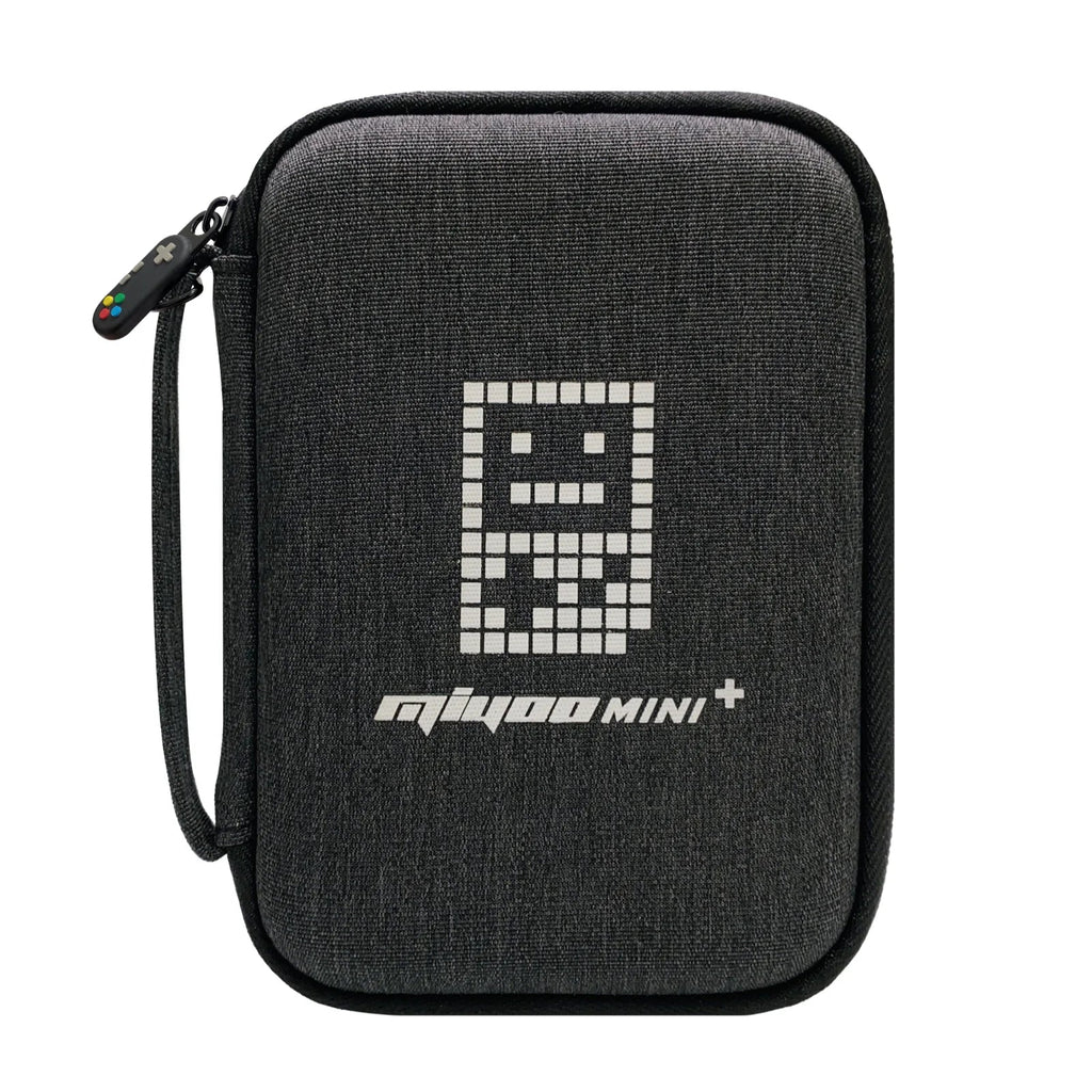 Miyoo Mini Plus V3 Hard Portable Case with Zipper Mesh Pocket