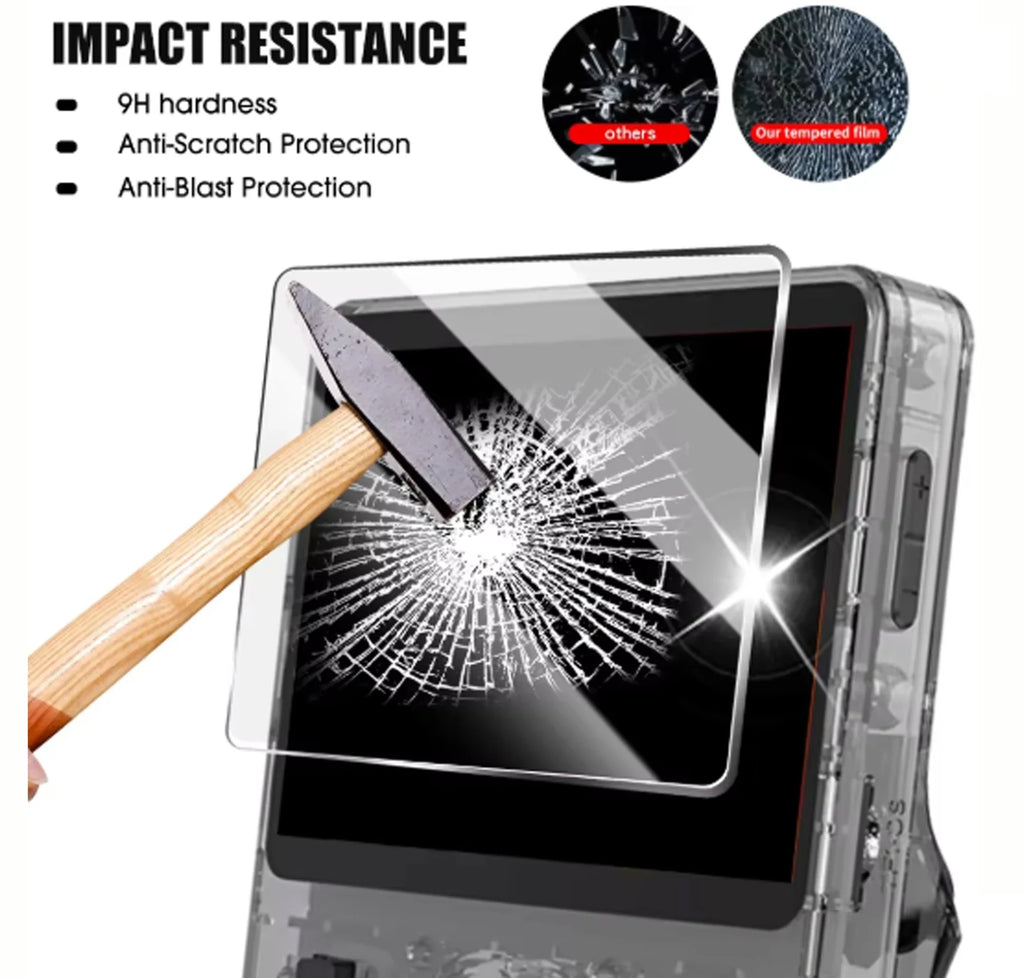 BOYHOM EVA Carrying Case & Glass Protector for R36 Plus, R36H, RGB30, RGB20SX