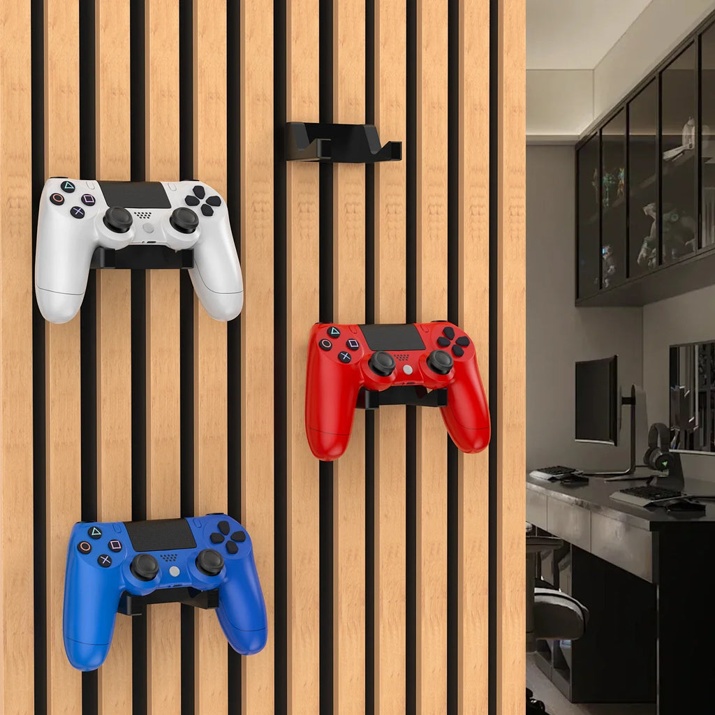 PS5/Xbox/Switch Controller Holder, No-Drill Acoustic Panel