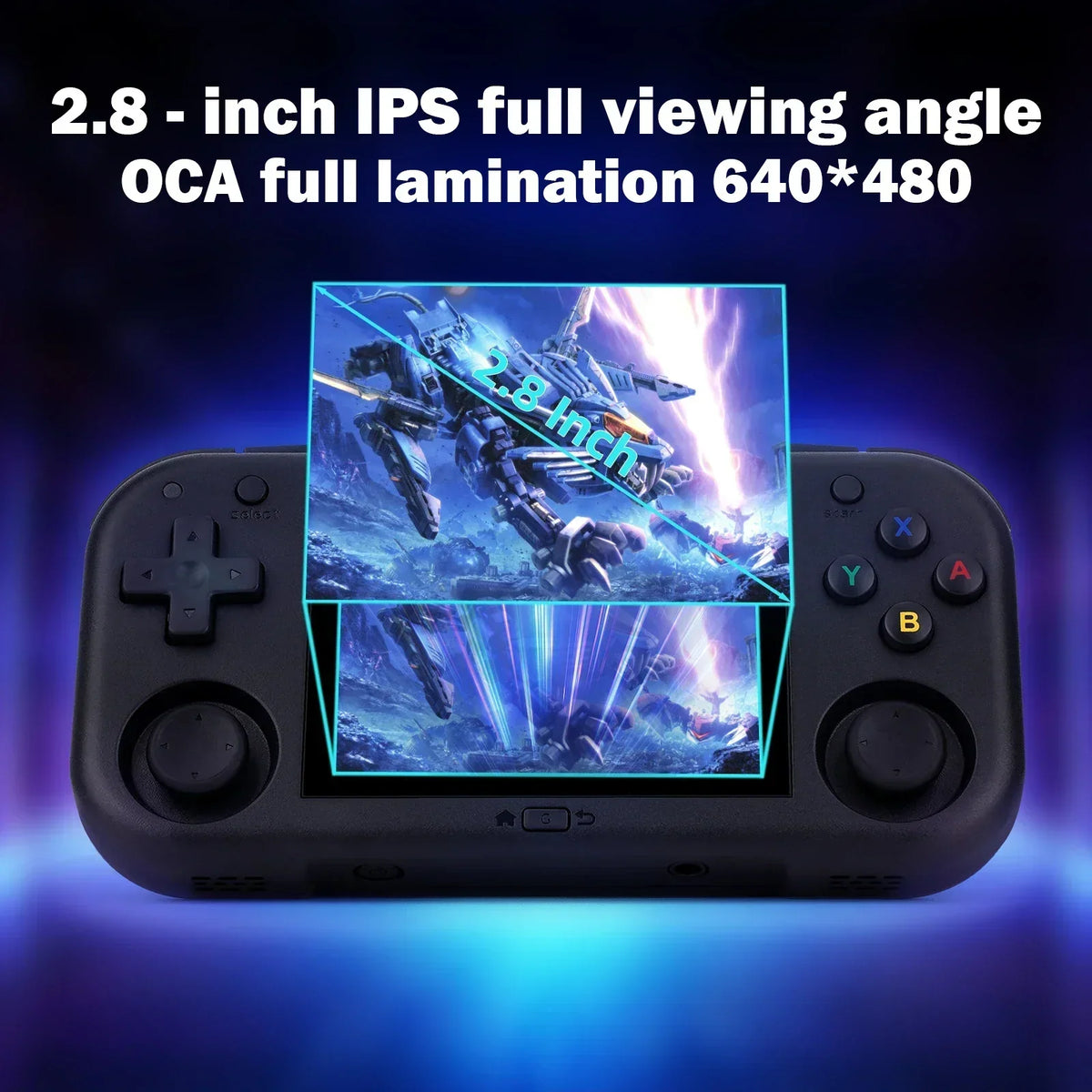 Ampown Mini Zero 28 Retro Handheld Console 2.8 Inch 9000+ Games