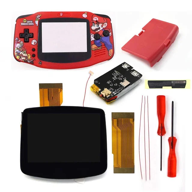Hispeedido GBA 3.0-Inch V5 Laminated IPS Screen Kit, Type-C