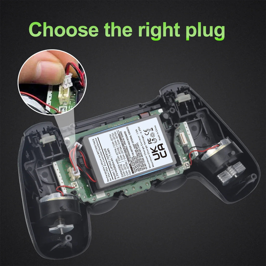 PS4 Controller Battery for Sony PlayStation 4 DualShock4 V1 V2 KCR1410 LIP1522 CUH-ZCT1E CUH-ZCT2 Wireless Controller